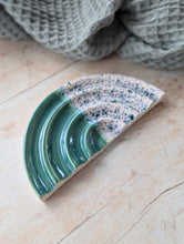 Load image into Gallery viewer, Handmade stoneware soap dish
